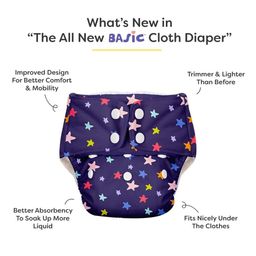 SuperBottoms Basic Set Of 2 Reusable Cloth Diapers image 5