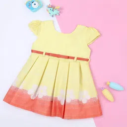 Macwin Floral Fit & Flare Dress-image-78