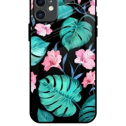 QRIOH Floral Printed iPhone 11 Back Case Mobile Accessories-picture-44