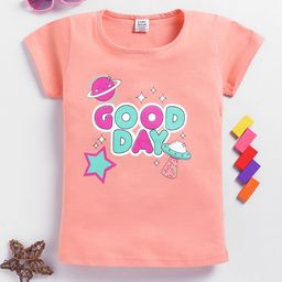 Here&Now X Game Begins Girls Typography Print T-shirt-picture-36