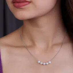 JKL Jewelry Silver-Plated Layered Necklace-22