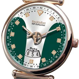 DOUBLERUN Unisex Dial & Bracelet Style Straps Analogue Multi Function Watch H05N23011 image 2