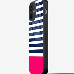 macmerise Geometric Printed iPhone 12 Back Case Mobile Accessories-15