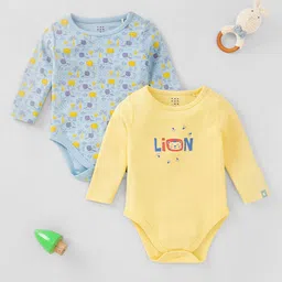 Ed-a-Mamma Baby Infant Boys Pack Of 2 Printed Bodysuit-picture-56