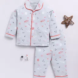 Clt.s Kids Pure Cotton Printed Night suit-picture-42