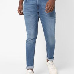 The Collection Men Slim Fit Mid-Rise Cotton Jeans-image-49