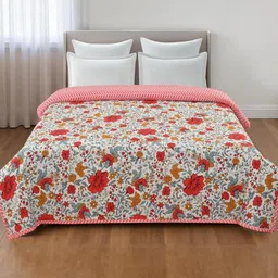 IVAZA Grey AC Room Double Bed Microfibre Comforter-image-55