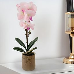The Better Home Pink & Green Artificial Flowers and Plants-42