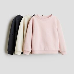 H&M 3-Pack Brushed-Inside Sweatshirts-image-72