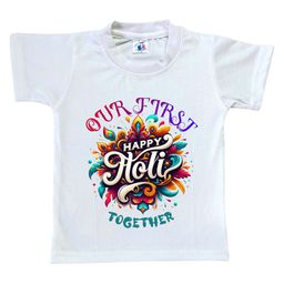 Cute Pals Girls Printed Hooded Applique T-shirt-image-45
