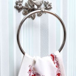 IndianShelf Silver-Toned Brass Bird Wall Hangers Key Hook-image-7