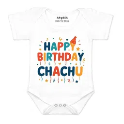 Arvesa Kids-Unisex White Cotton Rompers-image-70