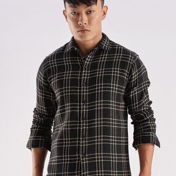 THE BEETEL HOUSE Men Mocklino Checked Regular Slim Fit Casual Cotton Shirt-image-89