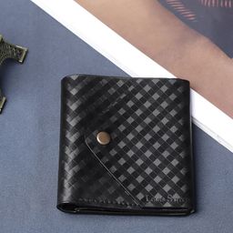 LOUIS STITCH Men Handcrafted Leather Two Fold Wallet-32