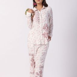STIL O STITCH Printed Shirt With Trousers Co-Ords-image-90