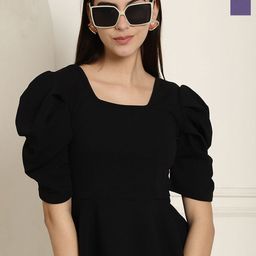 Tromko Women Pack of 2 Puff Sleeves Top-image-82