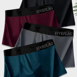 FiveFlag Set of 3 Multicoloured Modal Trunks-image-32