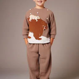 Cherry Crumble Unisex Kids Night suit-picture-7