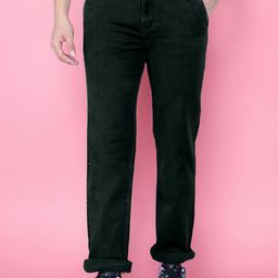 AWACK Men Comfort Relaxed Fit High-Rise Light Fade Stretchable Jeans-image-89