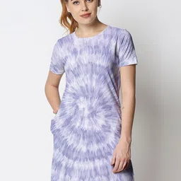Wear Your Opinion Tie and Dye Dyed A-Line Dress-picture-40