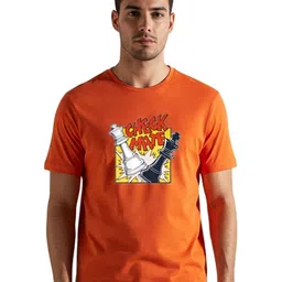 PULP Unisex Graphic Printed Round Neck Cotton T-shirt-32