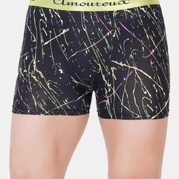 AMOUREUX Men Printed Trunks M02026_Grn-49