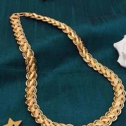 Princy Enterprise Gold-Plated Brass Necklace-image-37