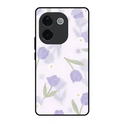 QRIOH Floral Printed IQOO Z9s Pro 5G Back Case Mobile Accessories-image-16