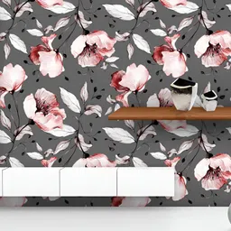 ArtzFolio Printed UV-Resistant Anti-Bacterial Hand-Drawn Spring Flowers Peel & Stick Wallpaper-image-28
