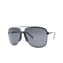Dsquared2 Men Square Sunglasses with UV Protected Lens DQ0342 61 08A-image-24