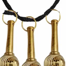 vanishree world Hanumah gada locket Brass Brass Pendant-picture-36