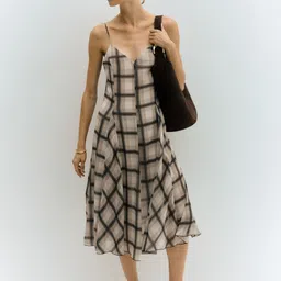 H&M Women Flared Strappy Dress-picture-40
