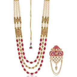 JIYANSHI FASHION Gold-Plated Alloy Jewellery Set-image-98