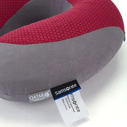 Samsonite Grey And Marron Memory Foam Lightweight Sleep Pillow image 5