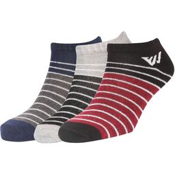 Winget Men Pack Of 3 Patterned Cotton Ankle Length Socks-image-98