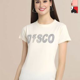 Mast & Harbour Pack Of 3 Typography Printed Cotton T-shirts-image-95
