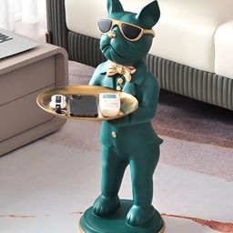 SMOKEY COCKTAIL Green Figurine Showpiece-image-65