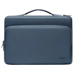 tomtoc A14 Recycled Polyester Laptop Sleeve for 14 Inch Laptop (360 Superior Protection, Ashes Blue)-image-90