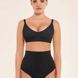 SHOP THE EDIT High Waist Breathable Tummy Shapewear-image-18