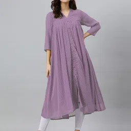 Janasya Women Anarkali Kurta-image-98