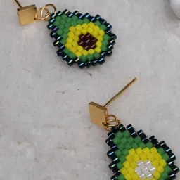 Threads & Beads Women Multi Earrings-image-98