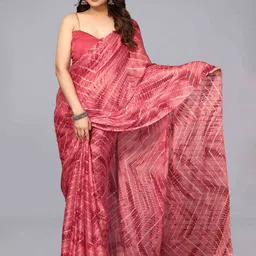 MIRCHI FASHION Tie and Dye Poly Chiffon Ready to Wear Saree-picture-16