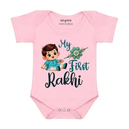 Arvesa My First Rakhi Printed Bodysuit-picture-8