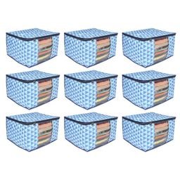prettykrafts Blue Set of 6 Regular Drawer Organiser Organisers-32