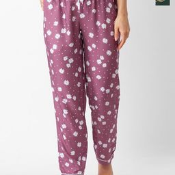 ETC Pack Of 2 Printed Mid-Rise Lounge Pants-picture-18