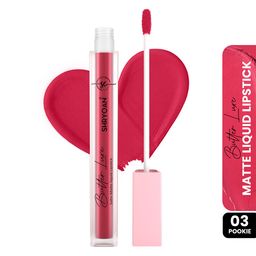 SHRYOAN Butter Luxe Satin Matte Liquid Lipstick-6ml-Pookie-32