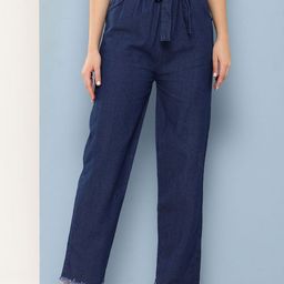 BAESD Women Comfort Relaxed Fit Heavy Fade Stretchable Jeans-image-67