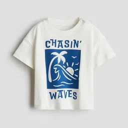 H&M Printed Cotton T-Shirt-image-34
