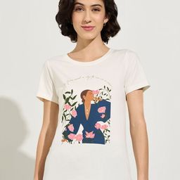 Honey by Pantaloons Women Printed Pockets T-shirt-image-20