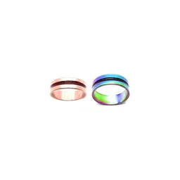 Dynamic Retail Global Unisex Multi Ring-18